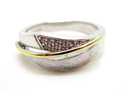 Trend Style - Ring Silber vergoldet