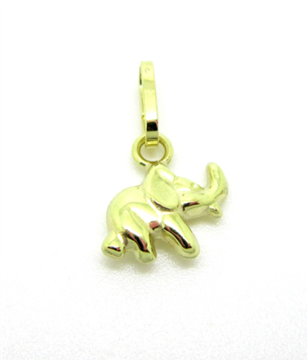 Charm Elefant 14 Karat Gold