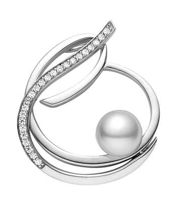 Anhänger mit Perle Silber