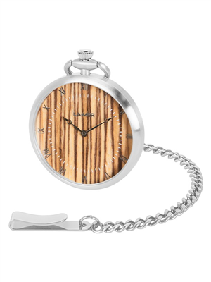 Laimer - Taschenuhr Holz Norman