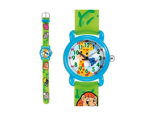 HERZENGEL - Kinderuhr ZOO MULTICOLOR