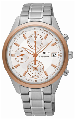 Seiko - Armbanduhr Chrono UNISEX