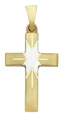 SCHNEIDER-BASICS - Kreuz Gelbgold 585