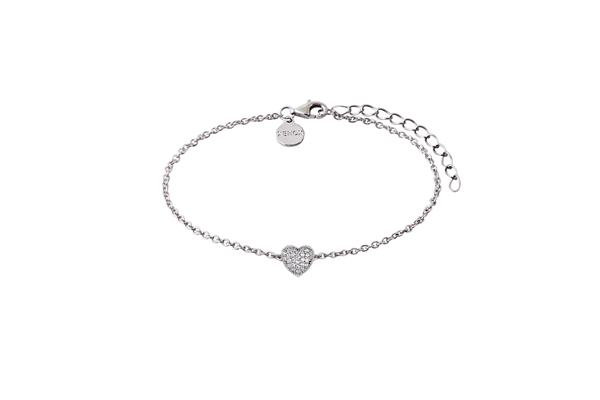 XENOX - Armband mit Herz Silber