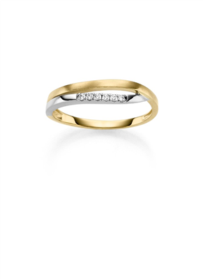 Damenring 14 Karat Gold